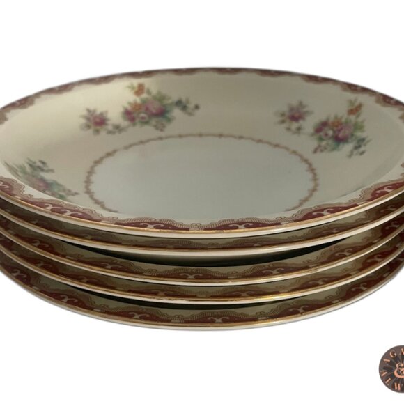 Set of 5 Vintage Royal Embassy Rutland / Meito Keepsake 7.5” Bowls - Picture 2 of 4